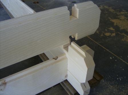 CASETTA IN LEGNO Cm. 200X200 PARETI 28 mm.