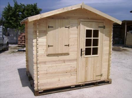 CASETTA IN LEGNO Cm. 300X200 PARETI 28 mm.