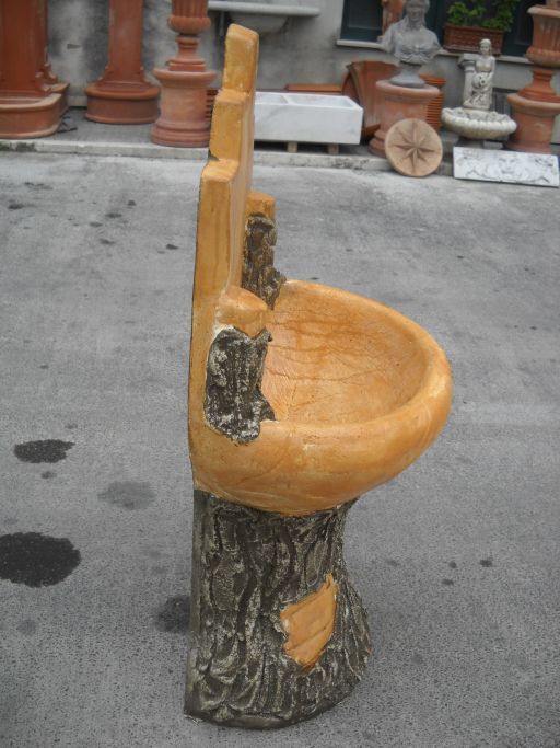 FONTANA A PARETE IN CEMENTO FINTO LEGNO - Clicca l'immagine per chiudere