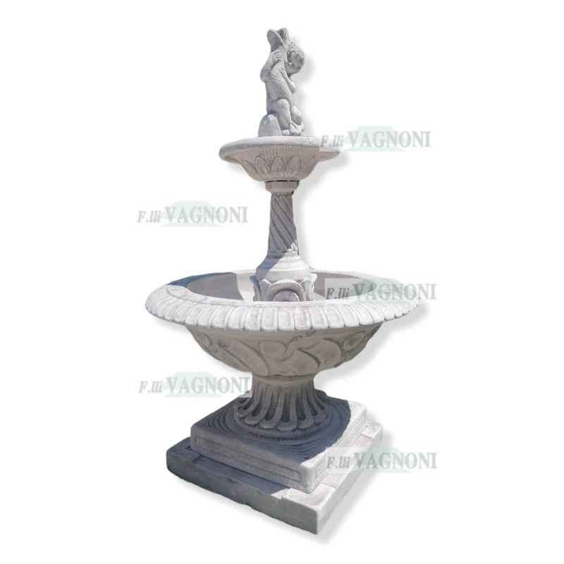 FONTANA DA GIARDINO CON PUTTINO MOD. 04950