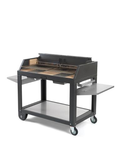 BARBECUE A LEGNA IN ACCIAIO INOX MOD. FONTANA EGEO 110 [egeo110] - 1.355,00  € : Fratelli Vagnoni Store!, Per Arredare. Con Stile.