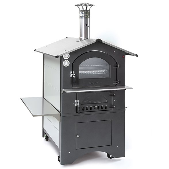 FORNO A LEGNA FONTANA GUSTO INOX 57