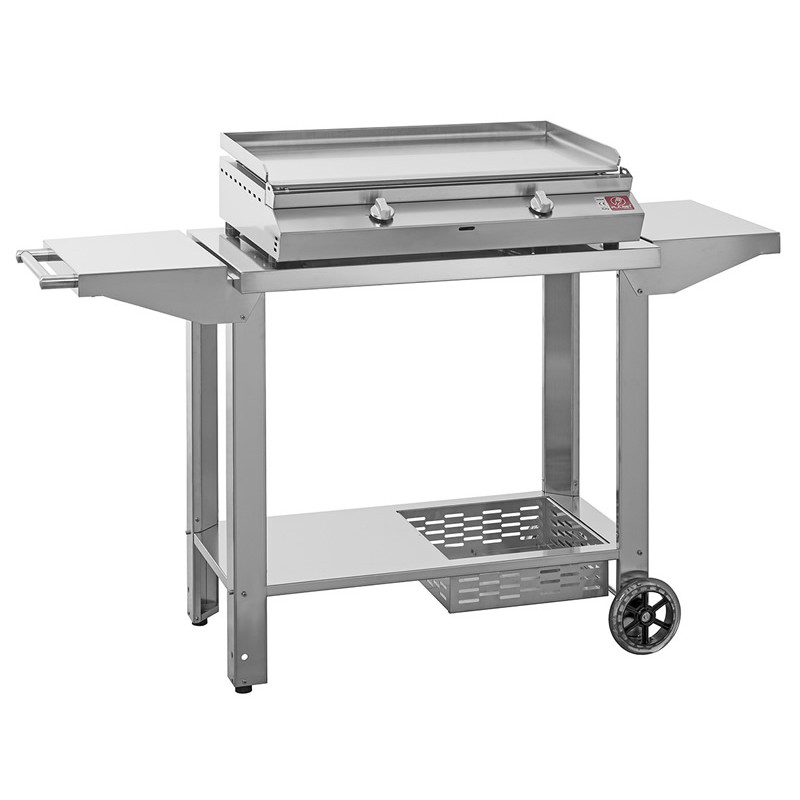 BARBECUE A GAS PLANET SERIE "MOMA" 80T IN ACCIAIO INOX + CA