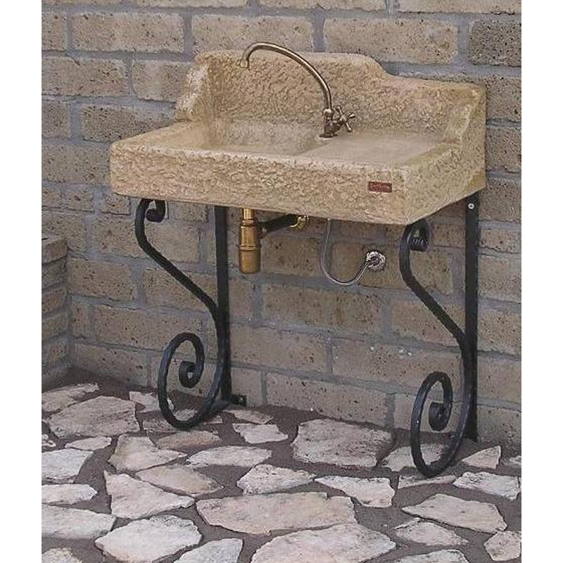 LAVABO DA ESTERNO NONNA MATILDE CM78X46X109H NEI VARI COLORI COMPLETO DI  540RUKIT30 : : Fai da te