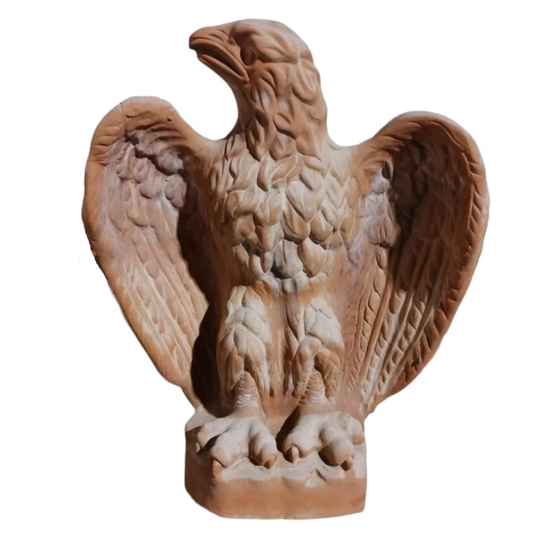 AQUILA IN TERRACOTTA TOSCANA Cm. 75