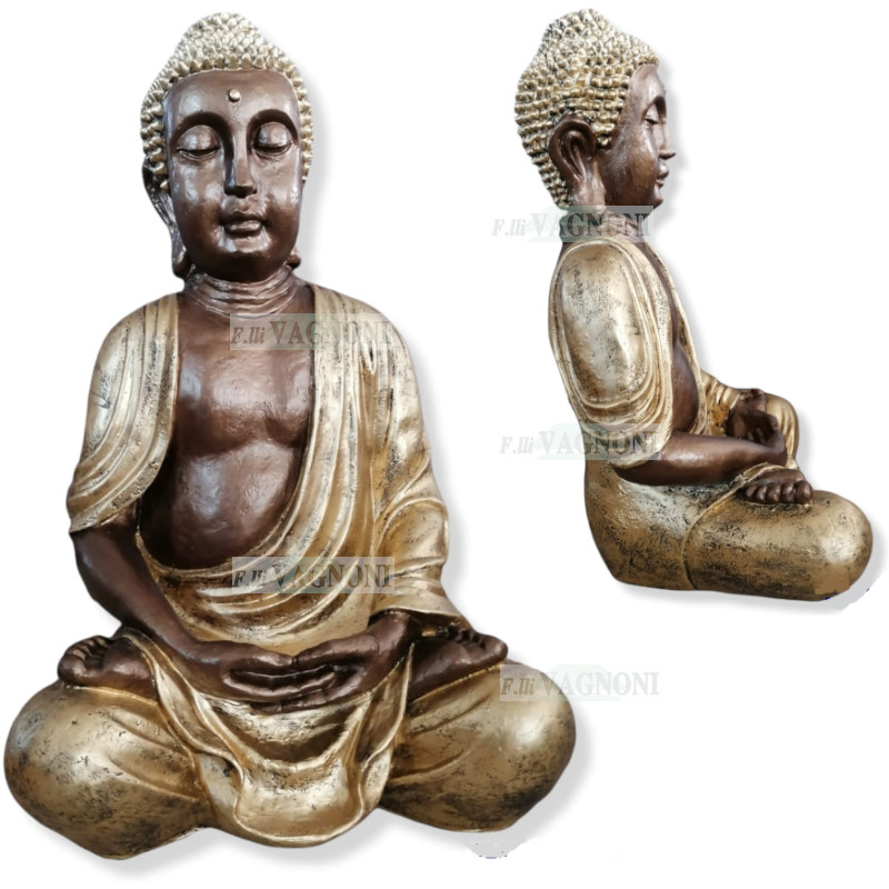 STATUA BUDDHA IN VETRO RESINA CM. 85