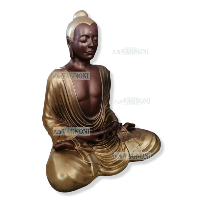 STATUA BUDDHA IN VETRO RESINA CM.48