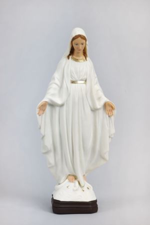 STATUA MADONNA IMMACOLATA CM.40 IN RESINA FLUORESCENTE - Clicca l'immagine per chiudere