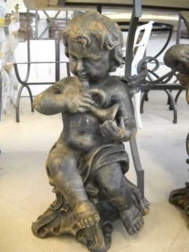 N.4 PUTTI ANGELI AMORINI MUSICISTI IN GHISA - Clicca l'immagine per chiudere