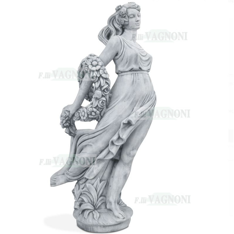 STATUA VENERE SOGNO IN CEMENTO E MARMO CM. 175