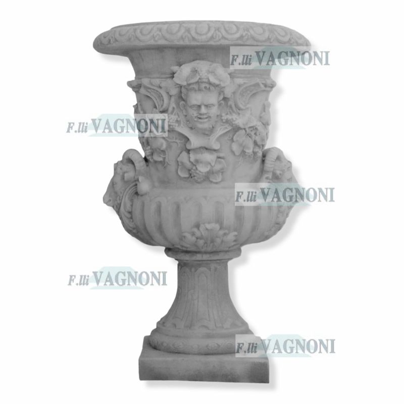 VASO A CALICE IN CEMENTO CM. 130x80/240